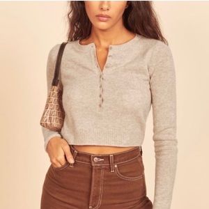 Reformation Cashmere Sweater